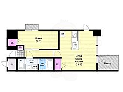 アーカスシティ天六(acus city tenroku) 3階/-