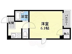 タカノハイム天神橋 2階