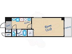 セレニテ04 1DKの間取図画像