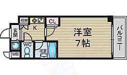パラシオ南森町 7階