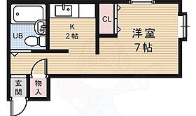 ハミングたかぎ 103 ｜ 大阪府池田市石橋４丁目2番20号（賃貸アパート1K・1階・18.00㎡） その2