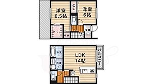 ローズコート神田  ｜ 大阪府池田市神田４丁目24番12号（賃貸テラスハウス2LDK・1階・68.57㎡） その2