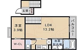 パル池田1  ｜ 大阪府池田市神田３丁目20番28号（賃貸マンション1LDK・4階・44.78㎡） その2