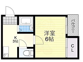 サニーコート石橋 301 ｜ 大阪府池田市石橋３丁目2番4号（賃貸マンション1K・3階・23.00㎡） その2