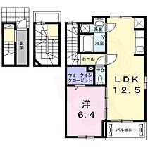 LIB  ｜ 大阪府大阪市此花区春日出中１丁目24番15号（賃貸アパート1LDK・3階・54.19㎡） その2