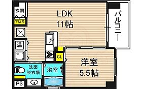 大阪府大阪市福島区吉野２丁目8番8号（賃貸マンション1LDK・7階・35.54㎡） その2