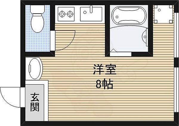 ヴィラナリー淡路 ｜大阪府大阪市東淀川区淡路２丁目(賃貸マンション1R・2階・17.00㎡)の写真 その2