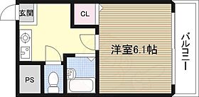 オンセカーサ  ｜ 大阪府大阪市東淀川区下新庄５丁目13番25号（賃貸マンション1K・4階・22.00㎡） その2