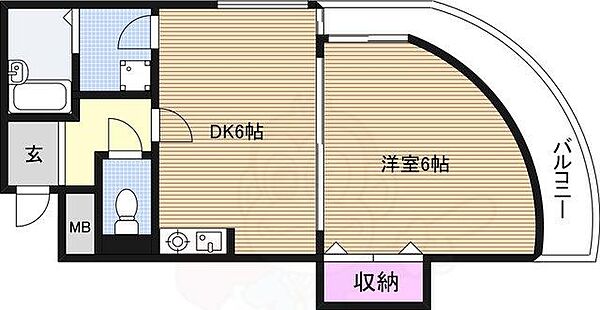 フォルム東三国 ｜大阪府大阪市淀川区東三国５丁目(賃貸マンション1DK・5階・32.64㎡)の写真 その2