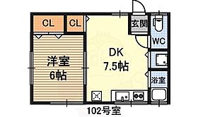 レーヴ柴島  ｜ 大阪府大阪市東淀川区柴島２丁目22番13号（賃貸アパート1DK・1階・33.00㎡） その2