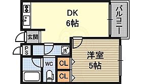 グランゼコールミツフ  ｜ 大阪府大阪市淀川区西中島１丁目8番28号（賃貸マンション1DK・5階・29.12㎡） その2