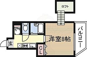 シュロスKSK  ｜ 大阪府大阪市淀川区木川西１丁目5番14号（賃貸マンション1K・3階・26.00㎡） その2