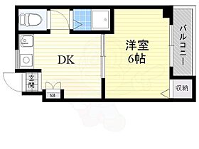 東邦ハイツ  ｜ 大阪府大阪市東淀川区大桐１丁目4番9号（賃貸マンション1DK・4階・22.00㎡） その2