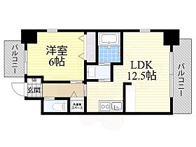 スプランディッド新大阪キャトル  ｜ 大阪府大阪市淀川区西中島３丁目11番14号（賃貸マンション1LDK・12階・41.00㎡） その2