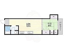 淀川チェリーハイツ 2階/-