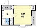 第2クリスタルハイツ4階4.3万円