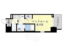 エスリードレジデンス大阪グランノース1 8階/-