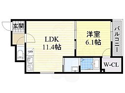 フジパレス豊里3番館 3階/-