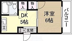 サンハイツ岡本 3階/-
