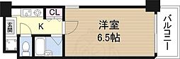 エステムコート新大阪 1Kの間取図画像