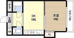 ローズコーポ新大阪7 4階/-
