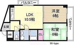 ヴィラエスポアール 7階