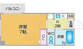 パークアベニュー  ｜ 大阪府大阪市住之江区御崎６丁目3番27号（賃貸マンション1K・4階・22.00㎡） その2