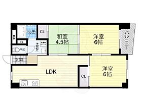 住之江コーポ1号館  ｜ 大阪府大阪市住之江区西加賀屋３丁目20番1号（賃貸マンション3LDK・6階・52.52㎡） その2