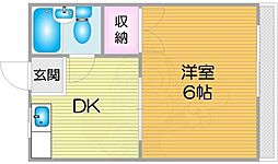 西住之江ハイツ 3階/-