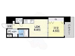 Warm天下茶屋 5階