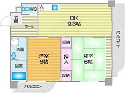 リーデルフェリア住之江 6階