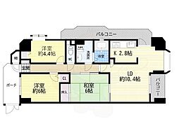 シャルマンフジ住之江公園アミューゼ 4階