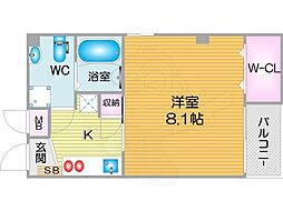 エムズコート玉出 2階/-