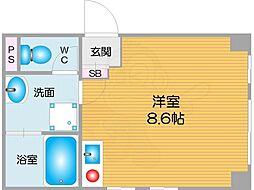 レディエント安立 1階