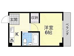 セラ天下茶屋 6階/-
