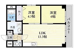 エレガントライフ岸里 4階