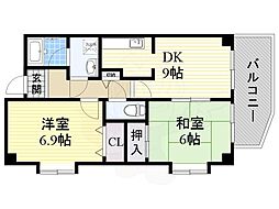 ラフィーネ住之江 4階