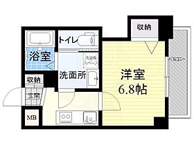 Luxe尼崎west  ｜ 兵庫県尼崎市神田北通６丁目（賃貸マンション1K・7階・22.96㎡） その2