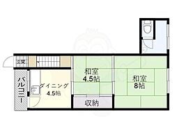 🉐敷金礼金0円！🉐杭瀬北新町3丁目テラスハウス