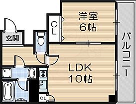 フロントリバー東難波  ｜ 兵庫県尼崎市東難波町５丁目（賃貸マンション1LDK・4階・43.44㎡） その2