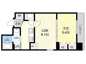 プレサンス昭和通ＥＳＲＩＳＥ  ｜ 兵庫県尼崎市東難波町５丁目（賃貸マンション1LDK・4階・35.48㎡） その2