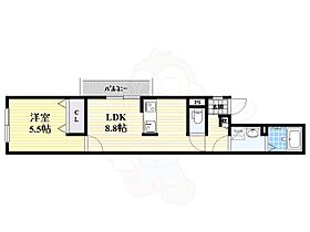 SOL MIYAUCHI  ｜ 兵庫県尼崎市宮内町２丁目（賃貸アパート1LDK・3階・33.31㎡） その2