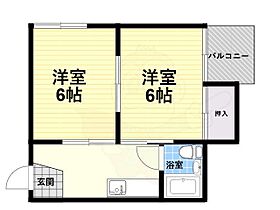 メゾンフォンタル  ｜ 兵庫県尼崎市東本町４丁目（賃貸マンション2K・4階・24.00㎡） その2