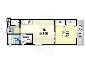 兵庫県尼崎市東大物町２丁目（賃貸アパート1LDK・2階・36.55㎡） その2