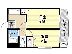 ノナハイツ 2階/-