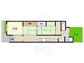 大阪府堺市堺区中田出井町３丁（賃貸テラスハウス3K・1階・52.00㎡） その2