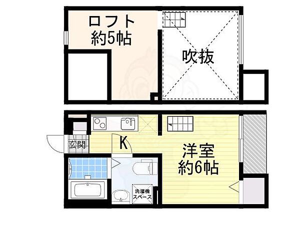 大阪府堺市堺区八千代通(賃貸アパート1K・2階・20.98㎡)の写真 その2