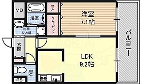 大阪府堺市北区百舌鳥梅町１丁（賃貸マンション1LDK・3階・41.03㎡） その2