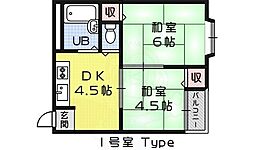 🉐敷金礼金0円！🉐第二コーポ久由