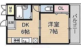 昌和鳳  ｜ 大阪府堺市西区上（賃貸マンション1DK・4階・26.00㎡） その2